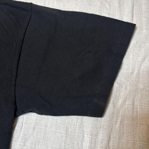 Vintage Breckenridge Shirt Mens Large Black Single Stitch Graphic Made USA 80s - Picture 5 of 12